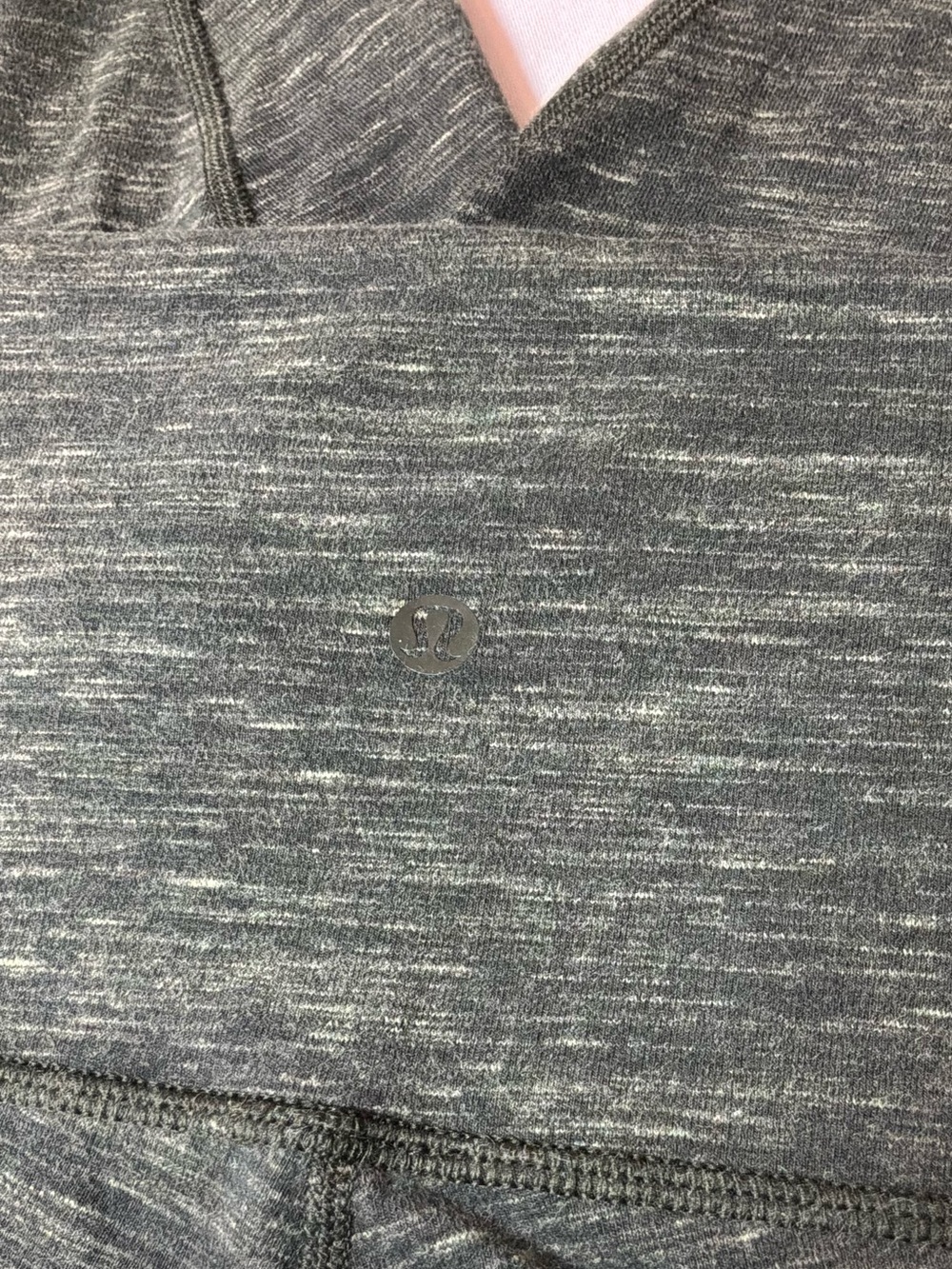 lululemon athletica Heathered Olive High-Rise Cropped Leggings - Picture 6 of 7